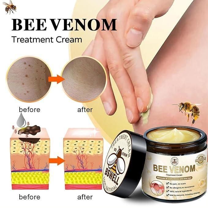 Buy 1 Get 1 – Bee Venom Skin Treatment Cream for Glowing & Youthful Skin (100g Each)