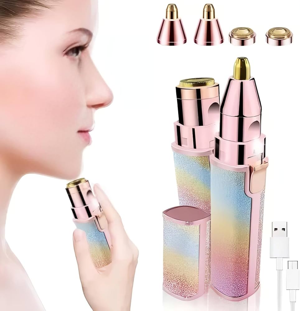 2-in-1 Flawless Women’s Face Hair Remover & Epilator