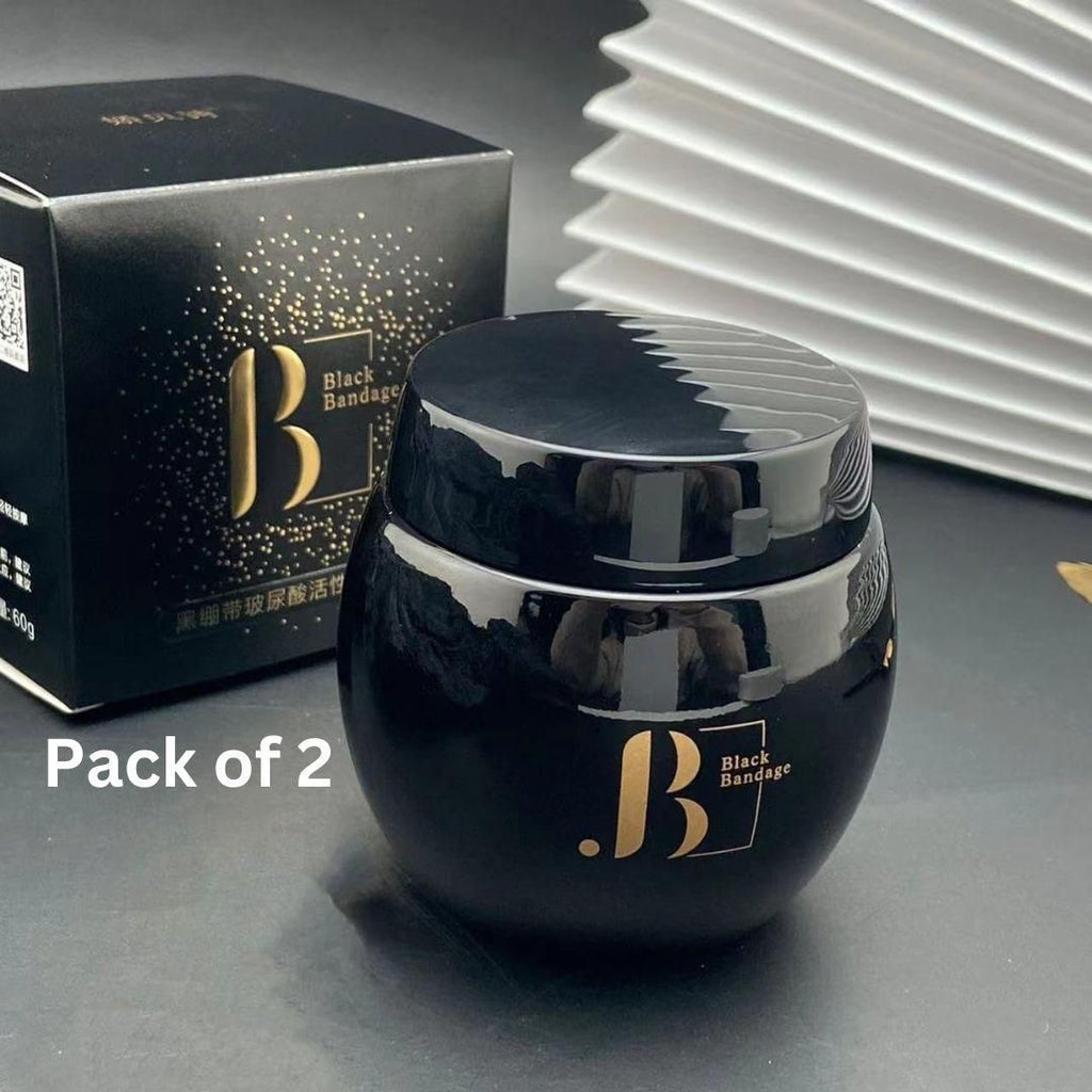 Buy 1 Get 1 – Black Bandage Hyaluronic Acid & Peptide Face Cream for Deep Hydration