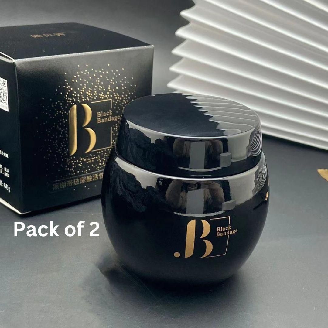 Buy 1 Get 1 – Black Bandage Hyaluronic Acid & Peptide Face Cream for Deep Hydration