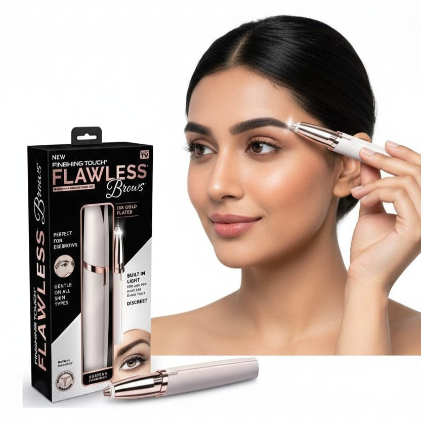 Flawless Eyebrow Trimmer for Women – Precision Hair Removal Tool (Pack of 1, 160g)
